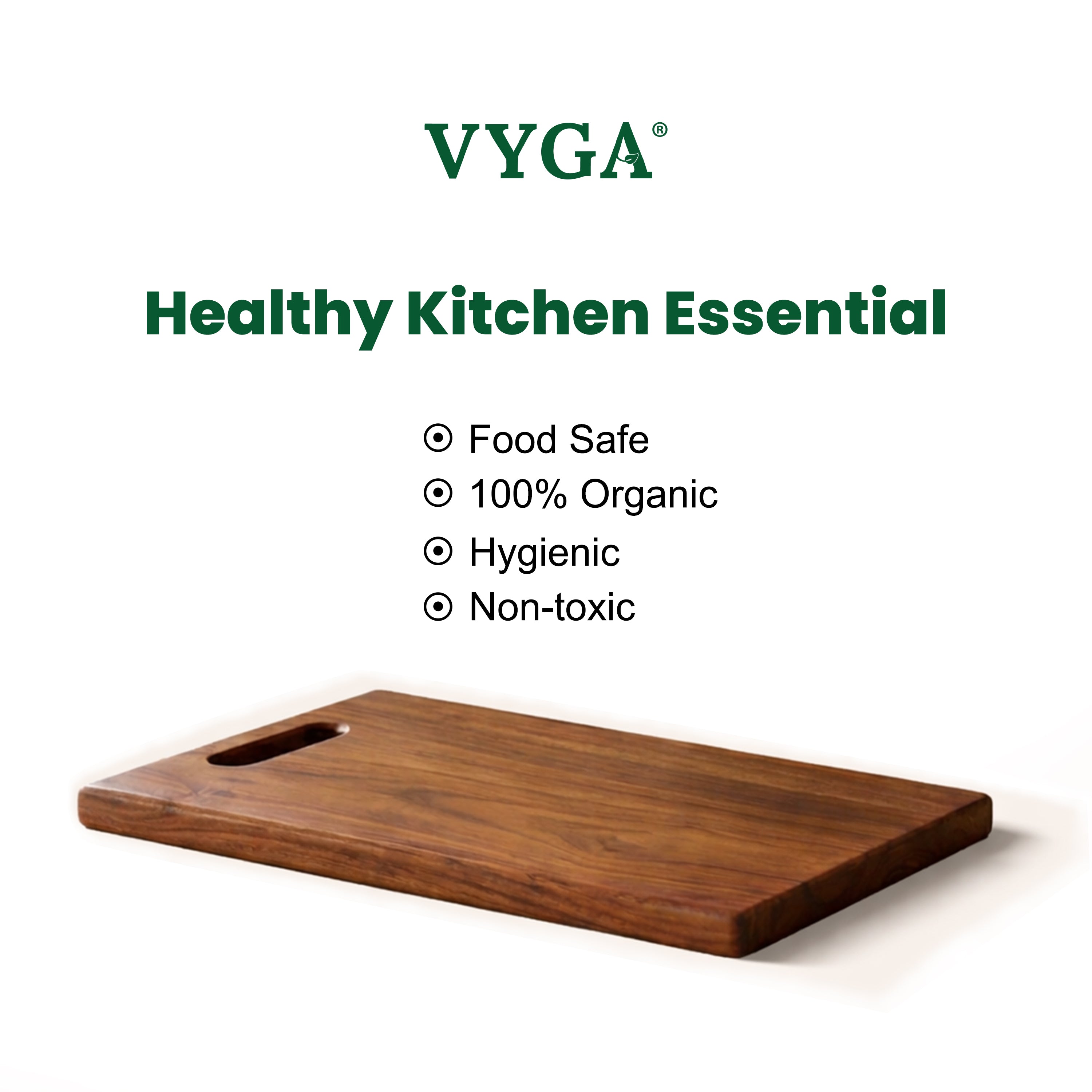 Vyga Premium Teakwood Chopping Board