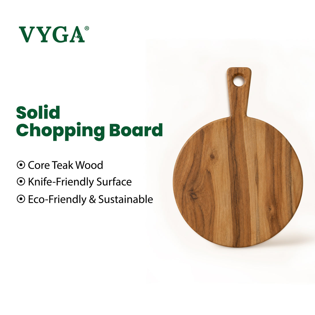 Vyga Premium Teakwood Chopping Board