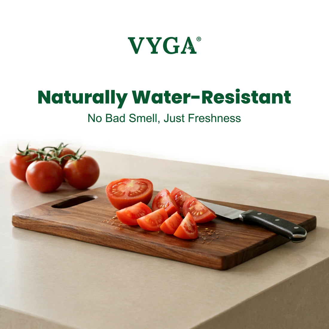 Vyga Premium Teakwood Chopping Board