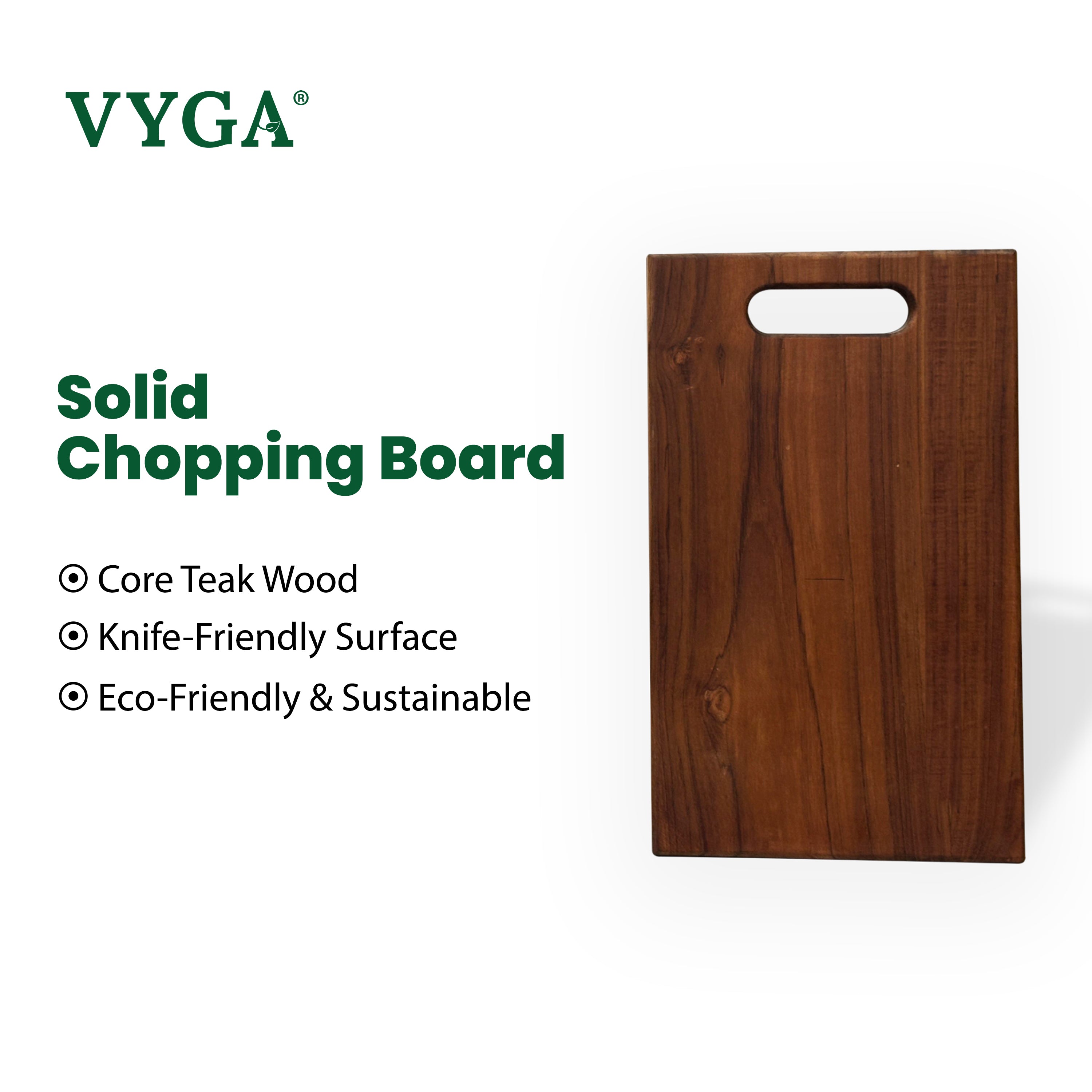 Vyga Premium Teakwood Chopping Board